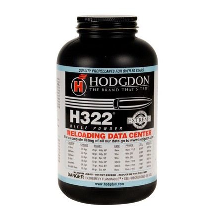 Hodgdon H322 Smokeless Poudre (0,5 Kg)