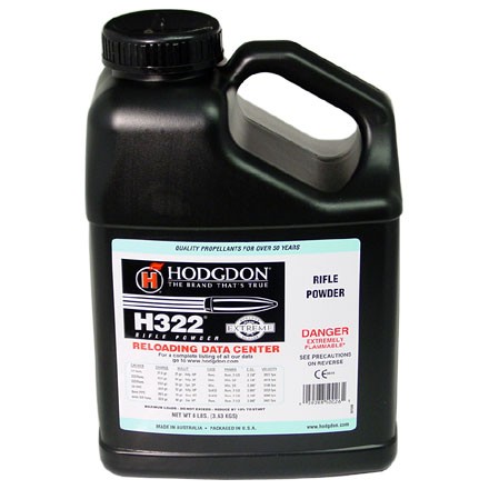 Hodgdon H322 Smokeless Poudre (3.7 Kg)