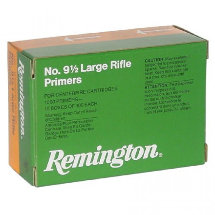 Amorces Remington # 7 1/2 Bench Rest Small Rifle | 1,000 Unités