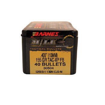 10mm / 55 Grain. MLE Barnes #30504