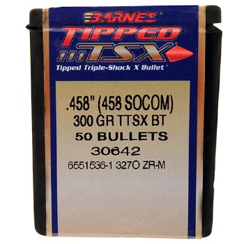 .458 Calibre 500 Grain TSX Barnes #30622