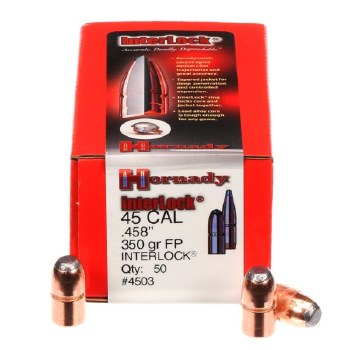 .458 Calibre 350gr FP Hornady #4503 50/Bx