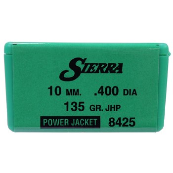 Sierra #8445 10mm 165gr JHP 100/Bx